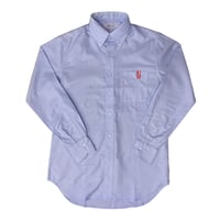 CLASSIC BUTTON DOWN SHIRT SAXE / RED