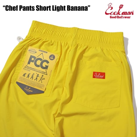 Chef Pants Short Light Banana PCG