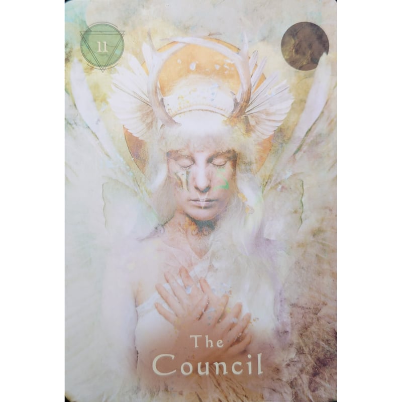 33. 本・雑誌・漫画 ミスティカルシャーマンオラクルカード 幸運受取