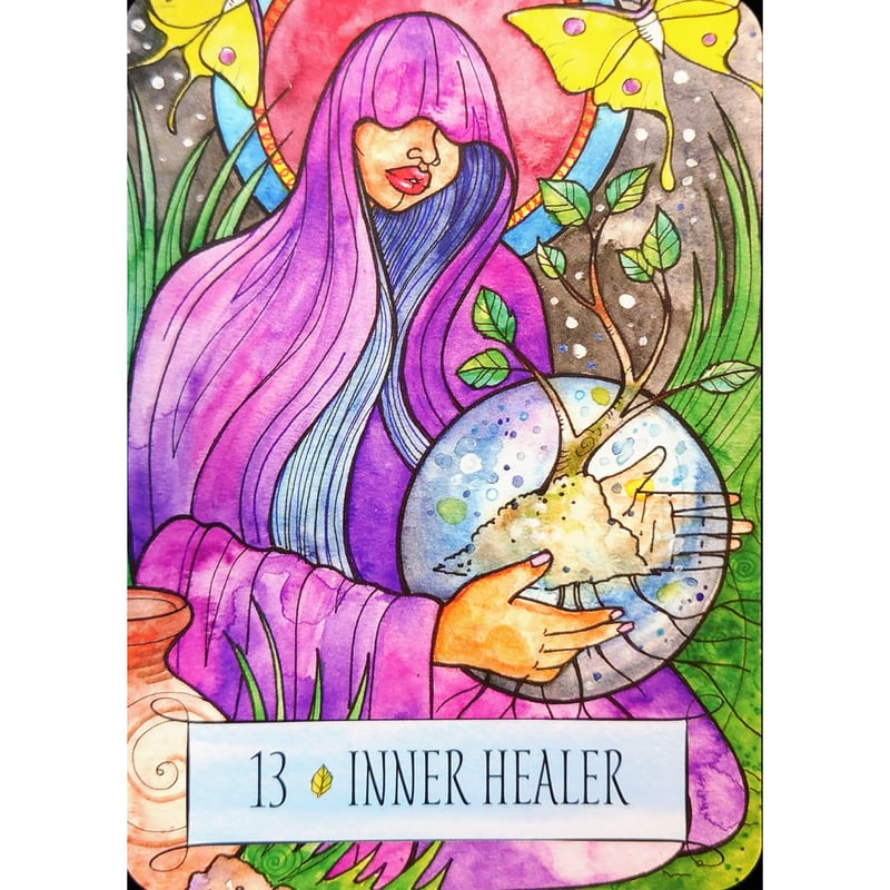 【発売したばかりの最新作海外デッキ】メーカー正規品✨天使界のオラクル／サークル型 ☆発売したばかりの最新作海外デッキ☆メーカー正規品✨天使界