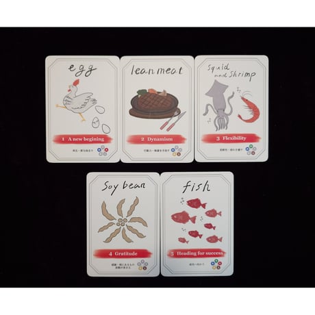 🔔FOOD ORACLE CARDS（日本語ガイドブックつき）