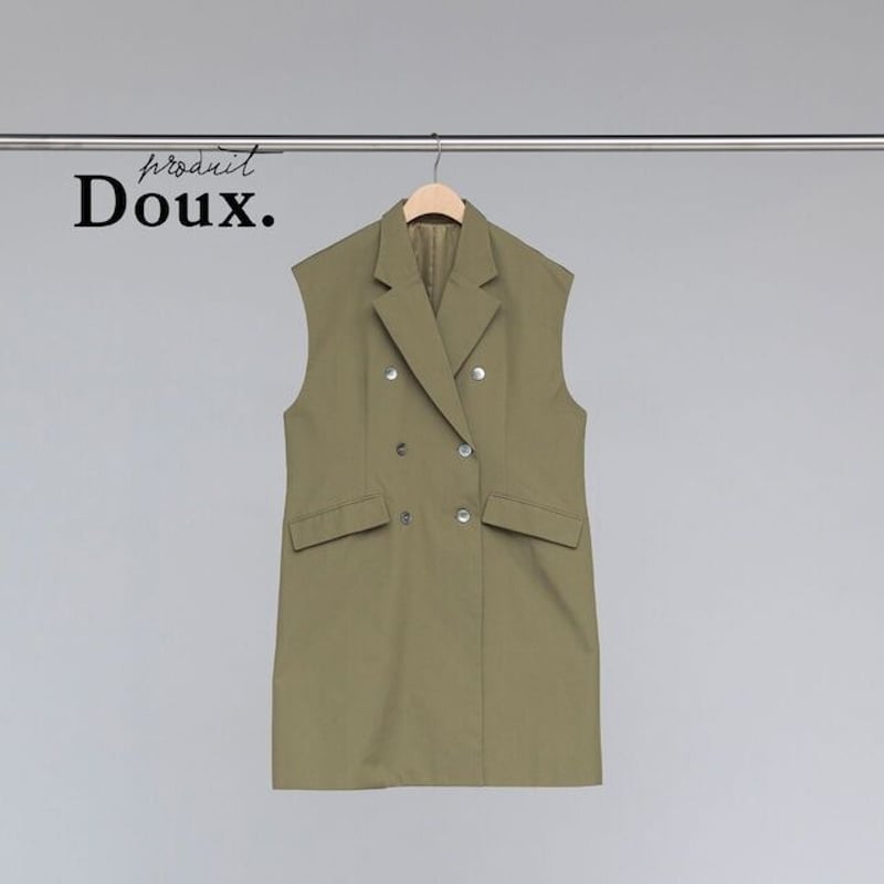 Doux.】ロングダブルベスト | COULEUR