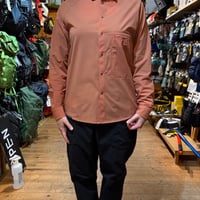 ソフトシェルのショートカラーシャツ　(AXESQUIN ELEMENTS 2025春夏)