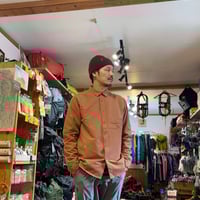 シアサッカーのショートカラーシャツ　(AXESQUIN ELEMENTS 2025春夏)