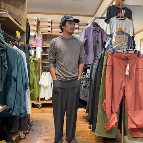 ソフトシェルのカーブパンツ（AXESQUIN ELEMENTS26春夏）