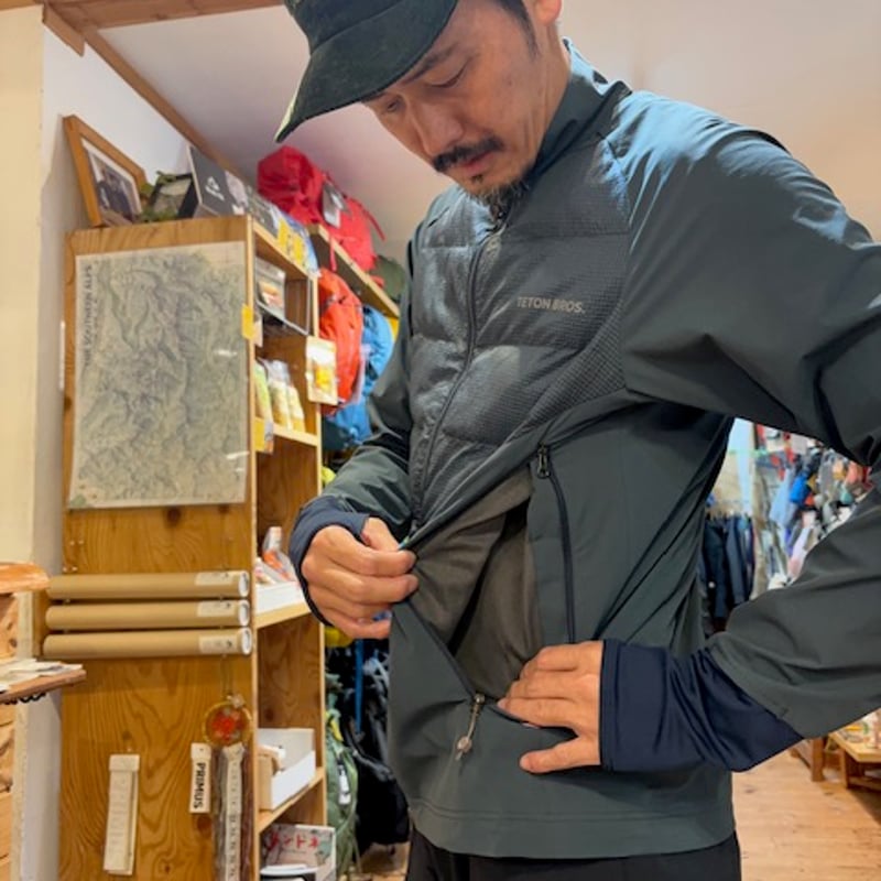 AERO JACKET genderless(TetonBros.25秋冬） | HIKE S