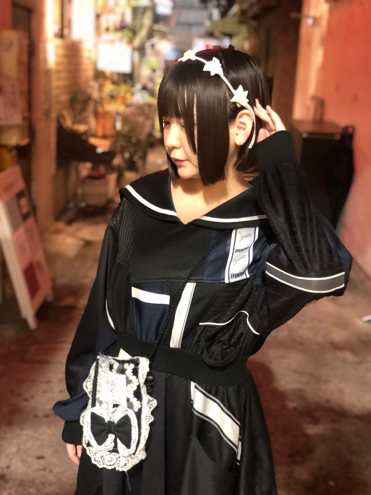 かむばかり 雀蜂 セーラージャージ かむばかり】セーラージャージワンピース | boys in the band