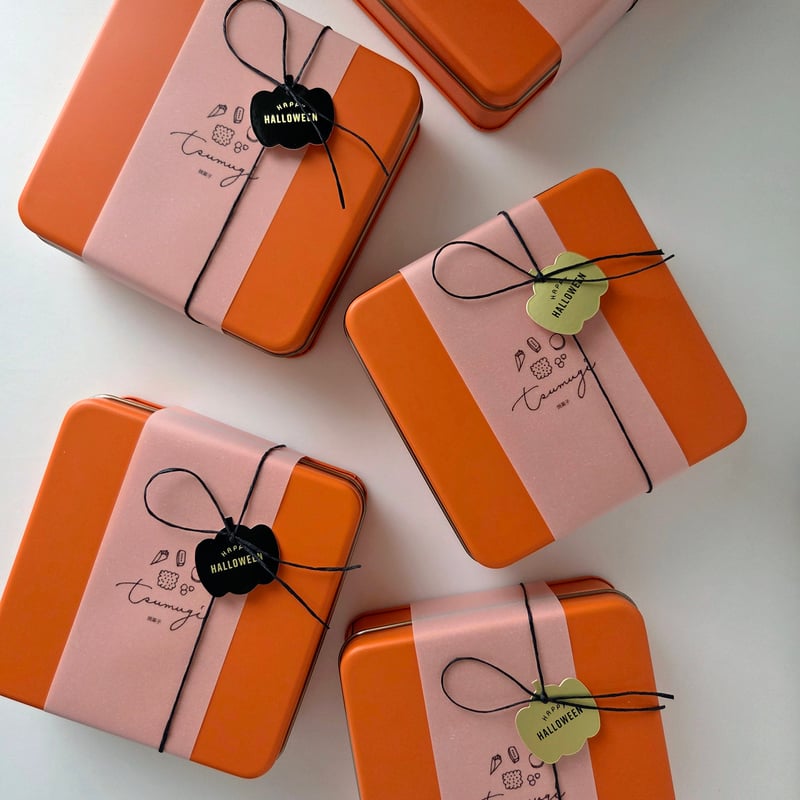 Ginger lily＠ハロウィン出品中EH-HS0J-K ハロウィンクッキー缶(10月下旬発送) | 焼菓子 tsumugi