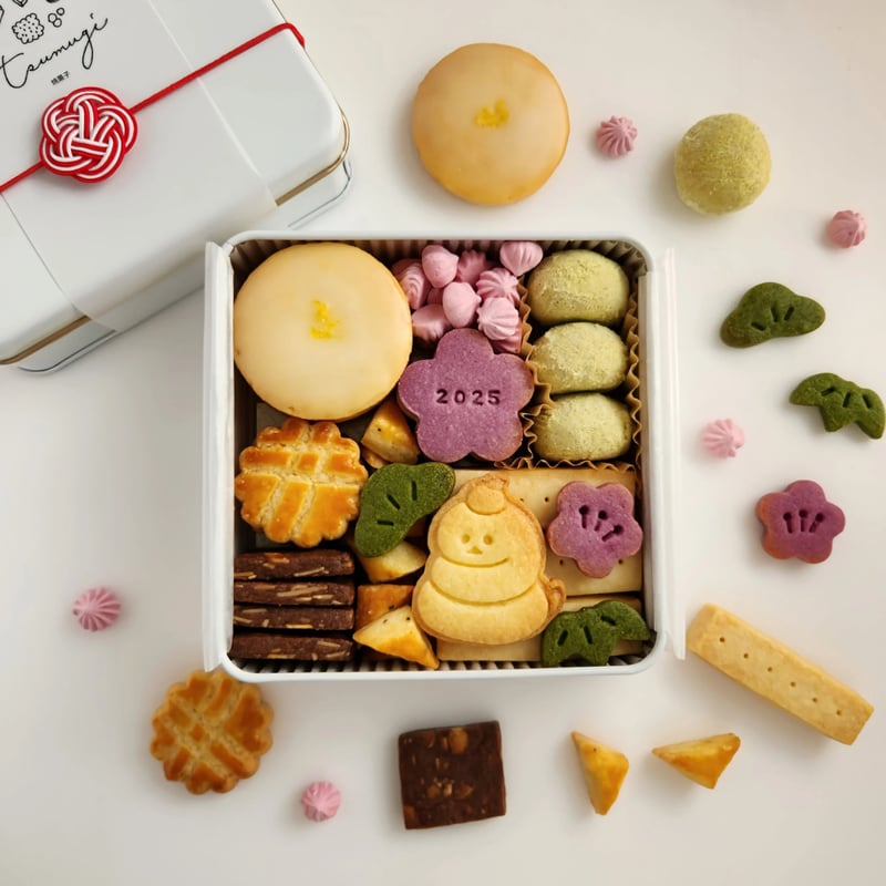 クッキー　1001 2025干支クッキー缶(巳)(1月下旬発送) | 焼菓子 tsumugi