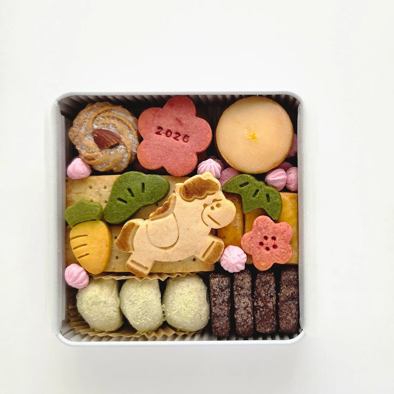 2026 干支クッキー缶(午) | 焼菓子 tsumugi