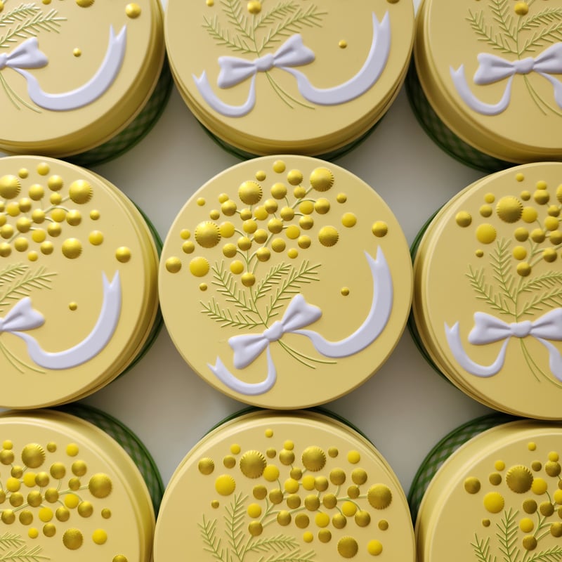 ミモザ缶(4月9日～10日発送)コンパクト便 | 焼菓子 tsumugi