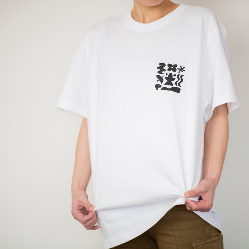 S/S T [Motif] WHITE | MYOKO STORE