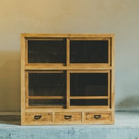 水屋箪笥キャビネット　小