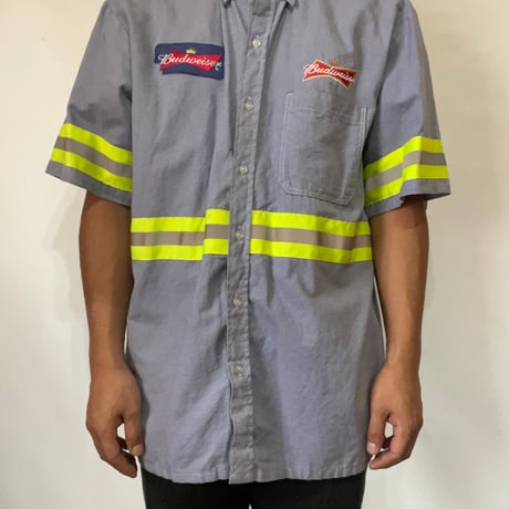 Reflective Work Shirt　USED　Custom「Budweiser」