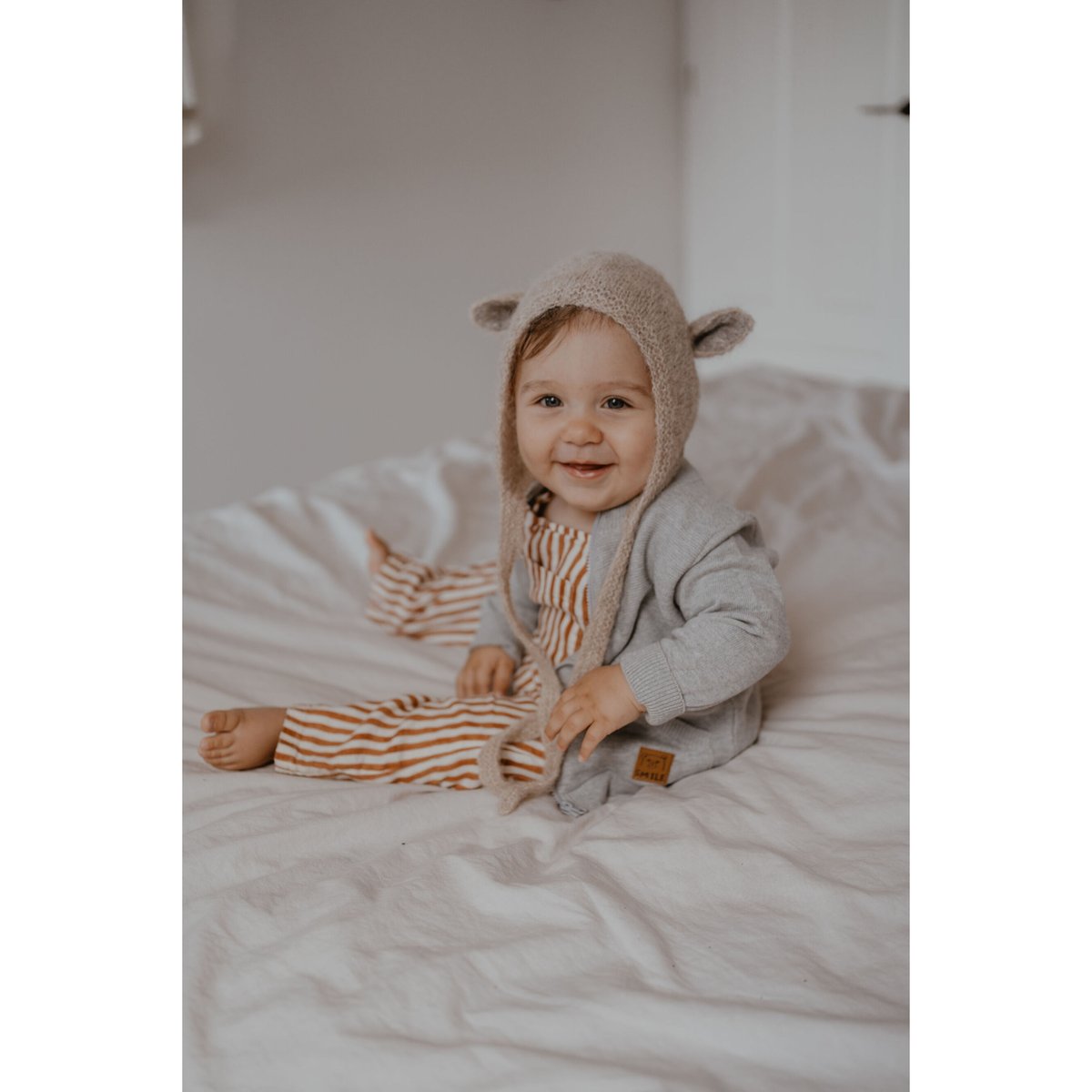 GANG ofKIDS ー fairy hat alpaca & silk ー Gang of kids】Fairy hat Alpaca & Silk / Light B