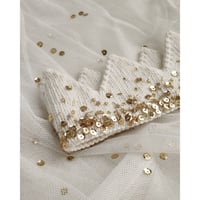 【Meadow flower】Gold Tiara Crown 0-2y