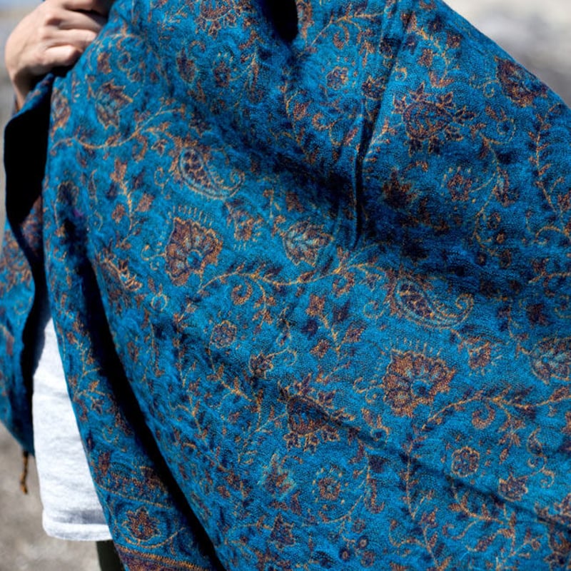大判ストール ショール インドの伝統柄 | インドの布屋さん