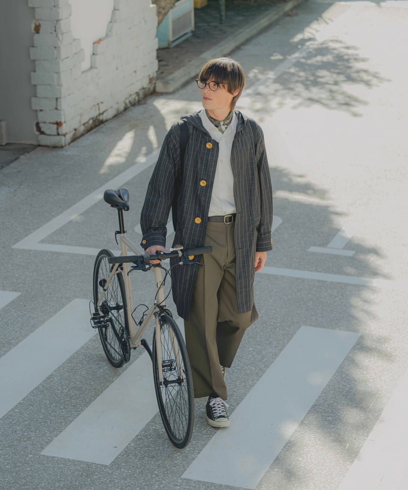 2026SS 先行予約】#-24 Ventile gabardine 2tuck strai