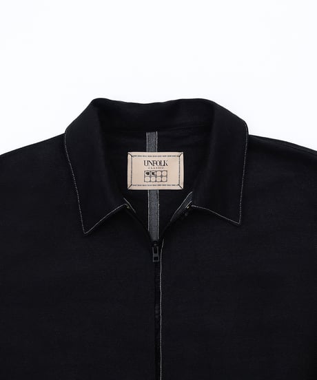 “UNFOLK CLASSIC” Enshu washi cotton cutting design blouson
