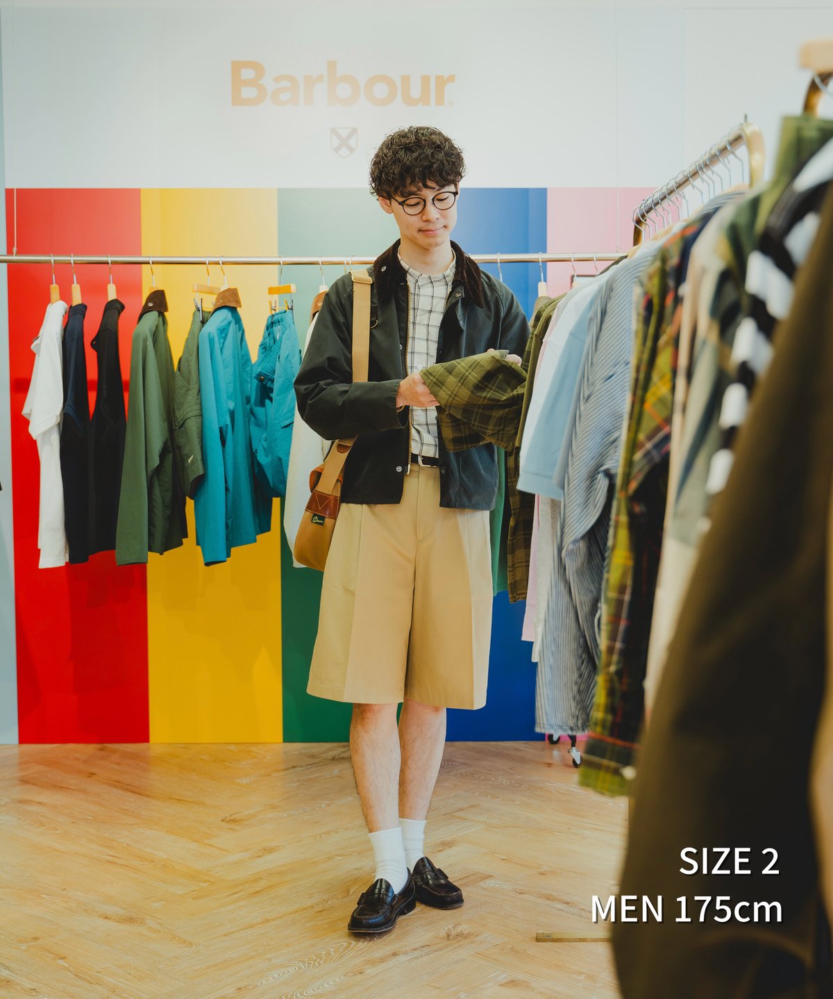 63 Ventile gabardine 2tuck flare shorts (Beig
