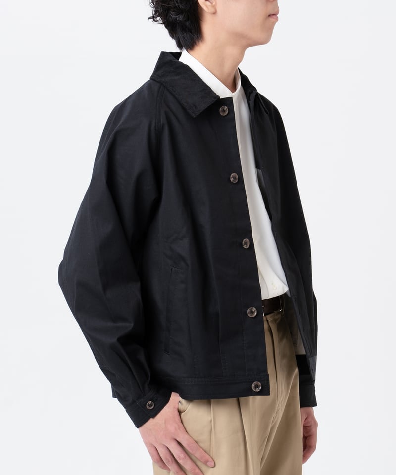 45 Ventile gabardine 2way blouson (Black) | U 45 Ventile gabardine 2way blouson (Black) | U