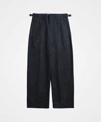 #-18 Seamless gabardine chino pants (Black)