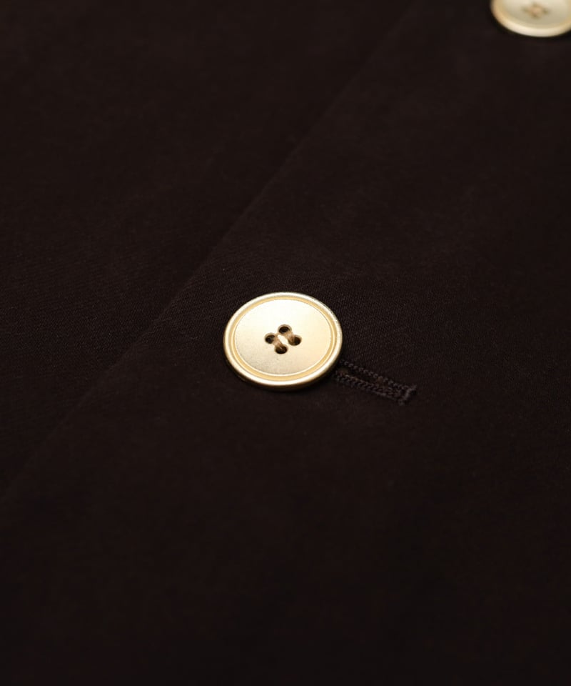 48 Peach brushed classic vest (Brown) | UNFOLK