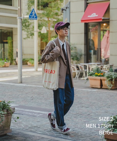 #-31 4B relax double check blazer (Green)