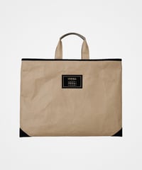 “SIWA × UNFOLK CLASSIC” Yamanashi flocky print washi bag