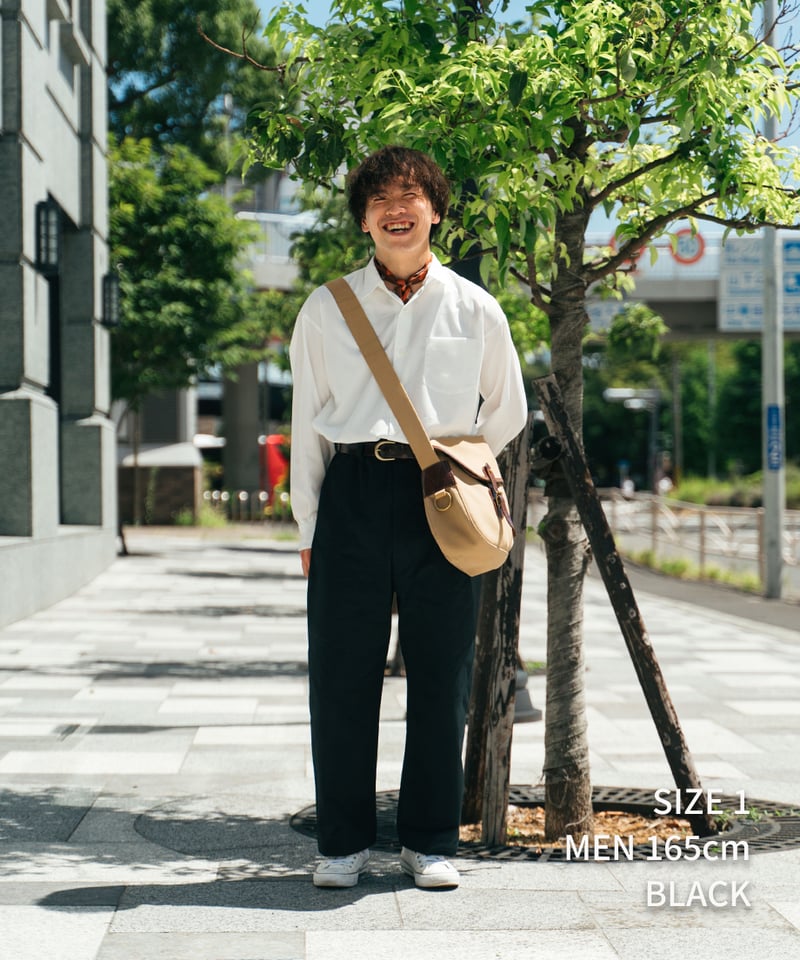 【UNFOLK】Seamless west point chino pants 38 Seamless west point chino pants (Black) |
