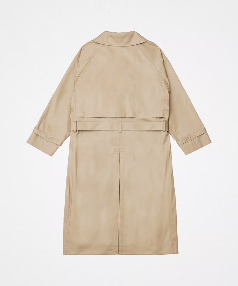 30 Ventile gabardine belted trench coat | UNF