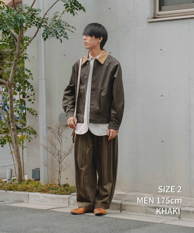 ジャケット・アウター UNFOLK Ventile gabardine 2way blouson 45 Ventile gabardine 2way blouson (Beige) | U