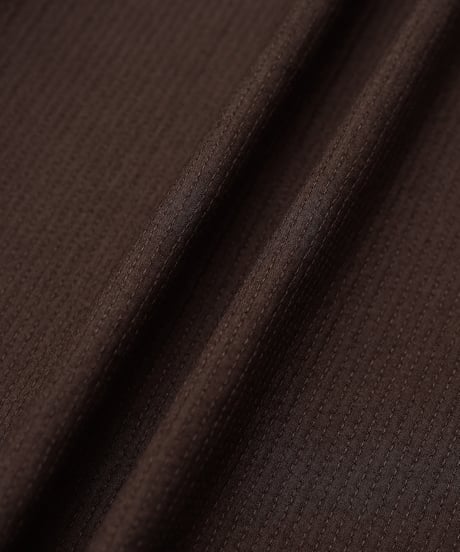 ⁡“UNFOLK CLASSIC” Enshu sashiko style baloon pants (Brown)