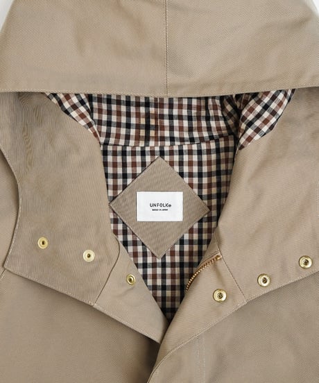 #-52 Memory twill classic mountain parka (Beige)
