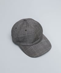 #-13 Gren check wool classic cap