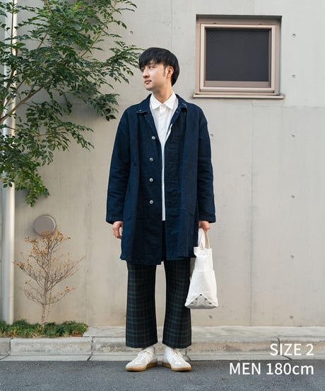 #-21 Seamless classic check pants (Green)
