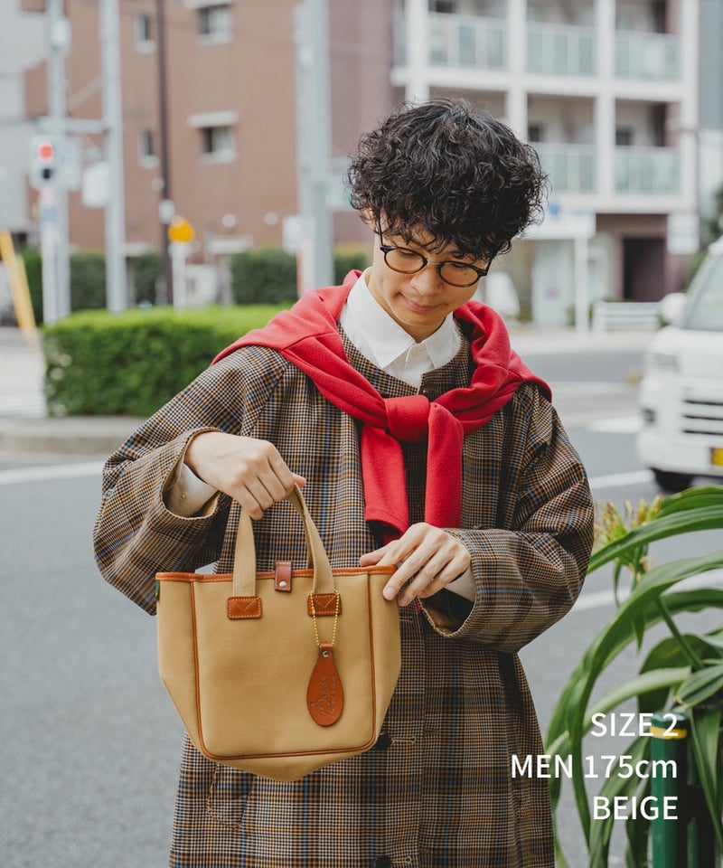 27 Reversible nocollar coat (Beige) | UNFOLK