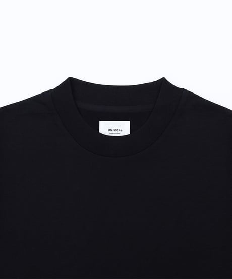 #-62 Silk cotton luxury tshirt (Black)