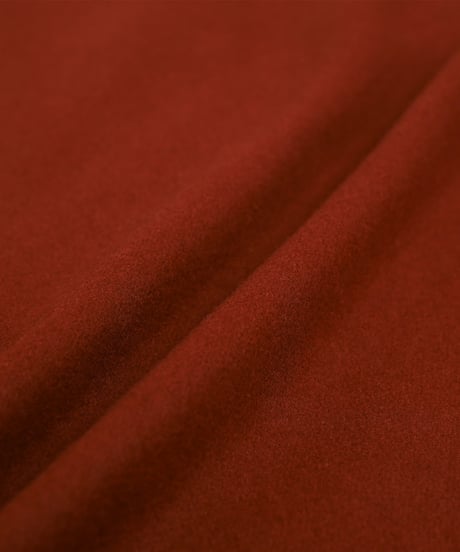 #-50 Wool melton relax varsity jacket (Burgandy)