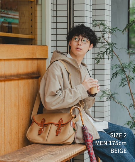 #-52 Memory twill classic mountain parka (Navy)