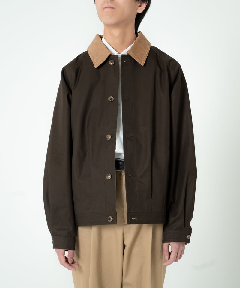 ジャケット・アウター UNFOLK Ventile gabardine 2way blouson 45 Ventile gabardine 2way blouson (Khaki) | U