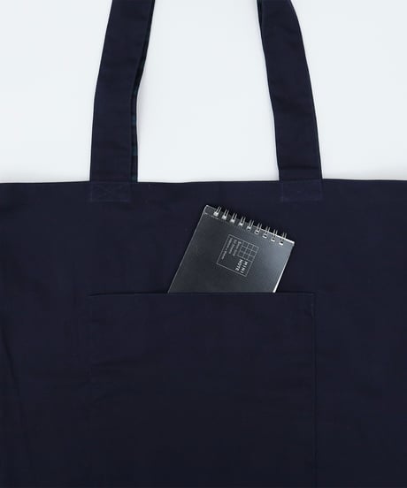 #-37 Reversible check tote bag (Green)