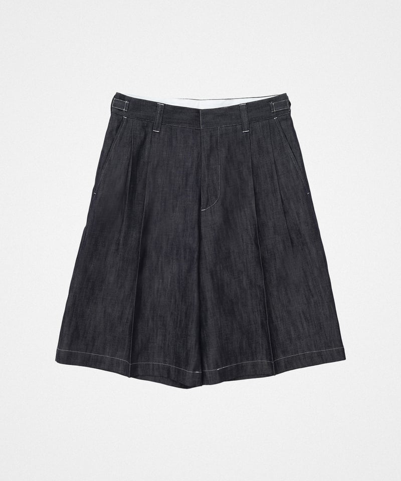 UNFOLK Rigid denim 2tuck pants ツータック デニム UNFOLK Rigid denim 2tuck pants ツータック デニム