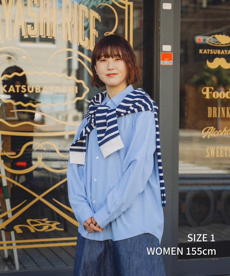 2026SS 先行予約】#-15 2way detachable collar shirt