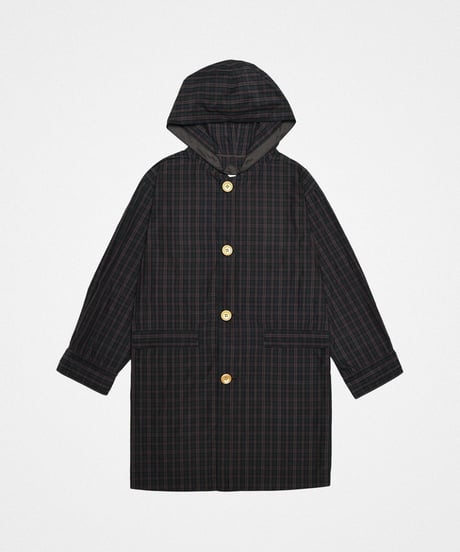 UNFOLK ダブルジャケットブラックウォッチ　1 CATEGORY OUTER | UNFOLK