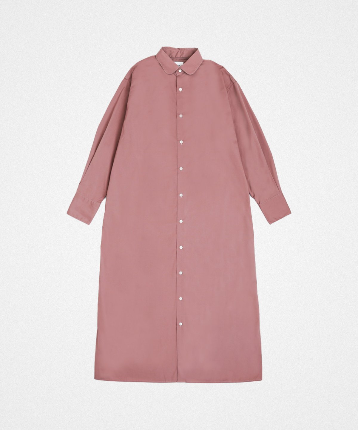 UNFOLK 2way ディタッチャブルカラー シャツ ワンピース ピンク 長袖 fit=scale-down,w=1200