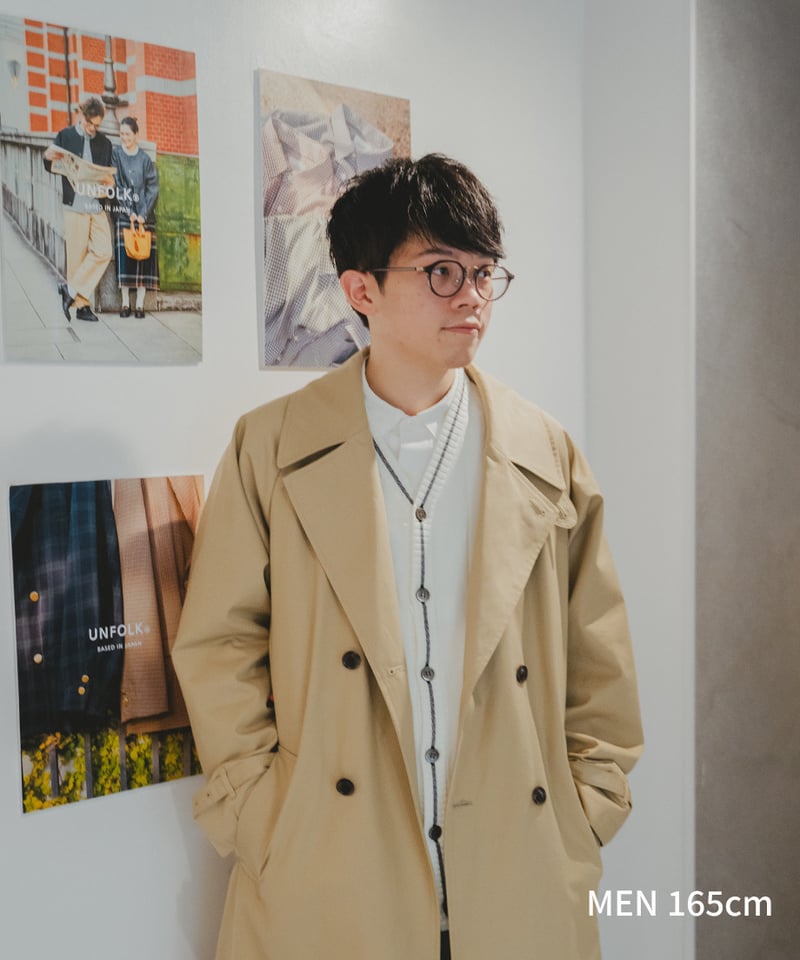 35 Giza cotton tilden knit vest (Ivory) | UNF