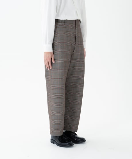 #-54 Seamless classic check pants (Beige)