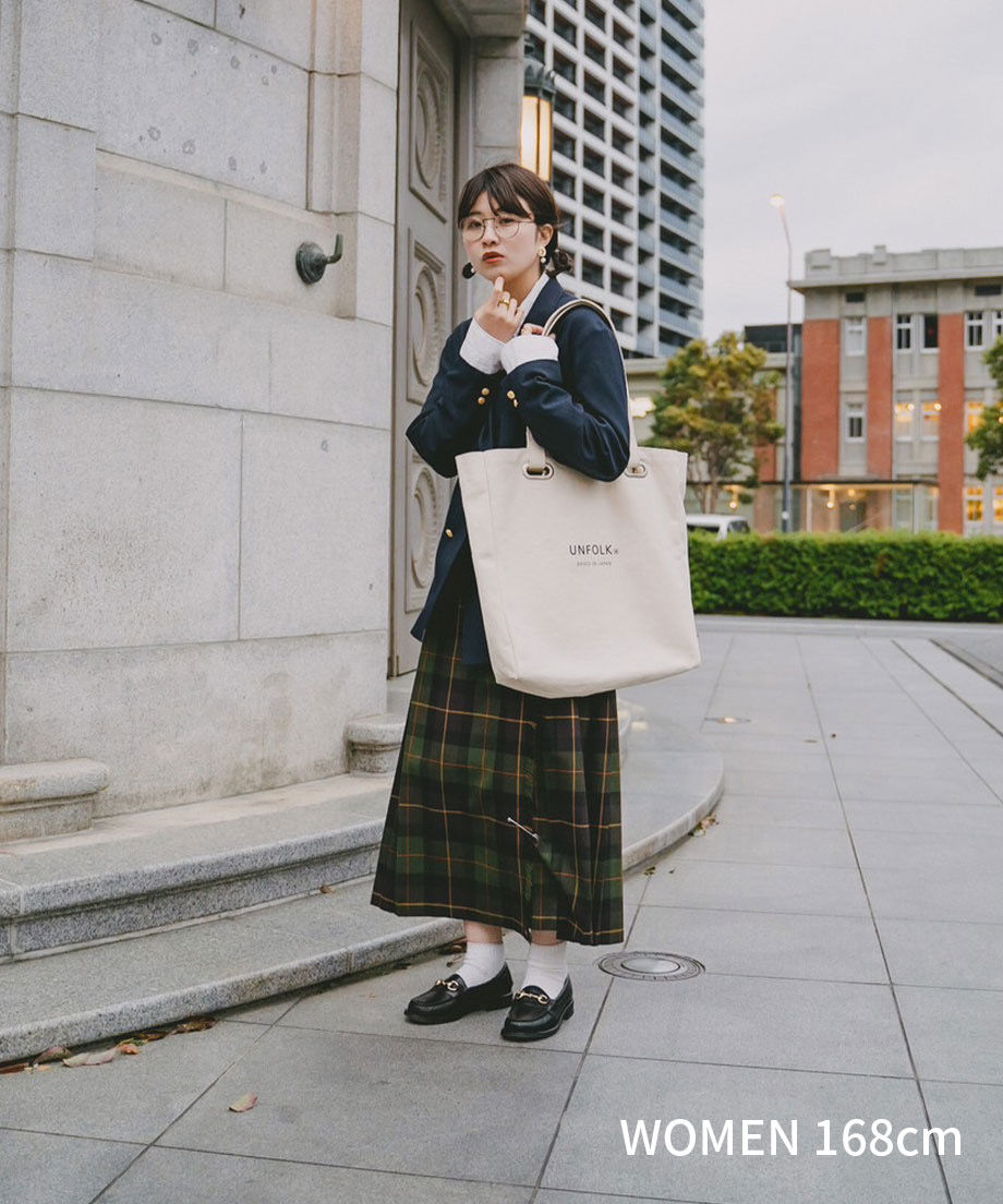 04 Heavy canvas big tote bag | UNFOLK