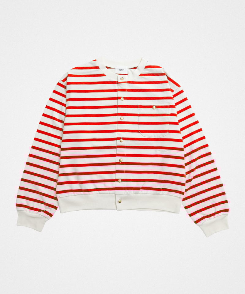 トップス PPFM border gimmick cardigan archive トップス PPFM border gimmick cardigan archive トップス PPFM